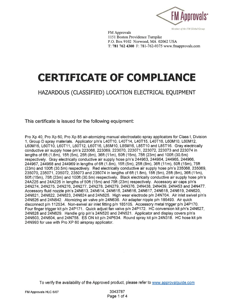 國際FM檢測認證