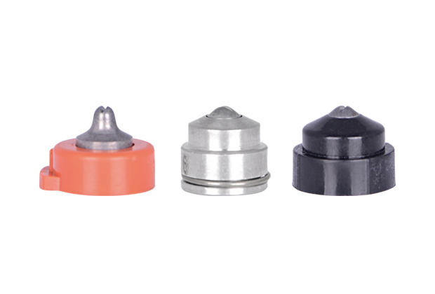 左:AEF噴嘴 中:GG3噴嘴 右:AEM噴嘴